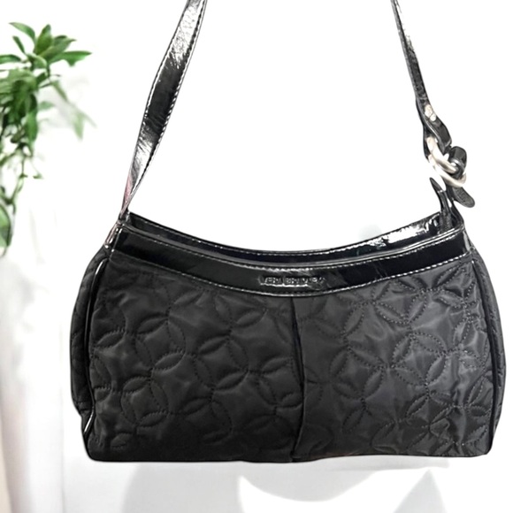 Vera Bradley Handbags - VERA BRADLEY Black Bag Purse Quilted FAST SHIPPING